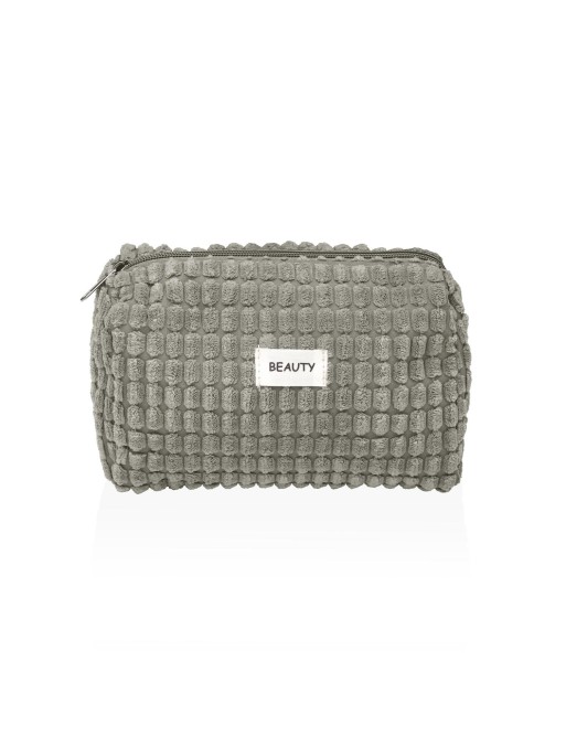 BEAUTY BAG MODEL GRAY 11x18x8 CM BEAUTY BAG MODEL GRAY 11x18x8 CM