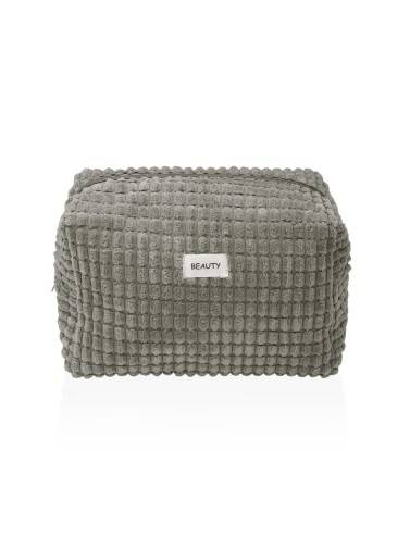 SCHÖNHEITSMODELL KULTURBEUTEL GROSS GRAU