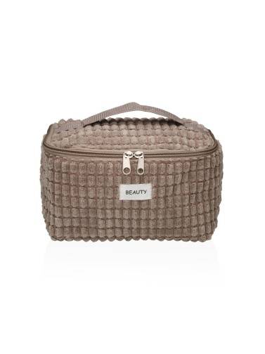 SCHÖNHEIT KHAKI MODELL KULTURBEUTEL MIT GRIFF