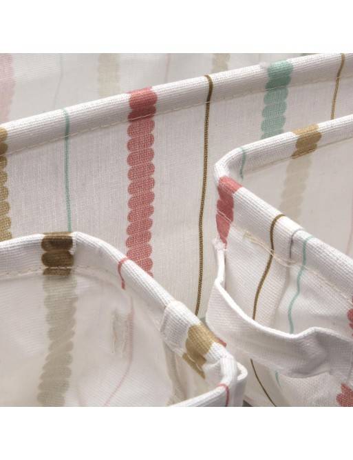 SET OF 3 RECTANGULAR LINEAR MODEL BASKETS SET OF 3 RECTANGULAR LINEAR MODEL BASKETS