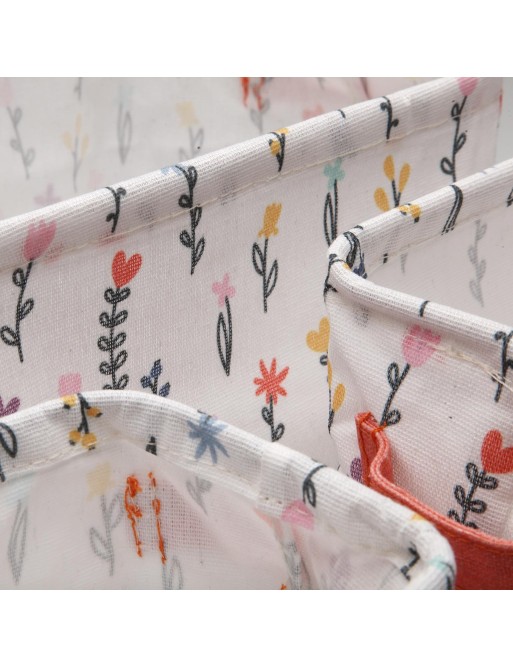 SET OF 3 RECTANGULAR BASKETS MODEL FLORA