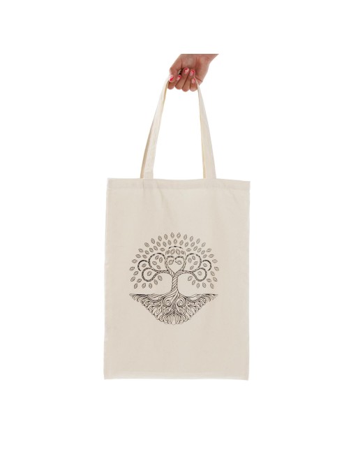 BOLSO DE COMPRA MODELO ARBOL DE LA VIDA
