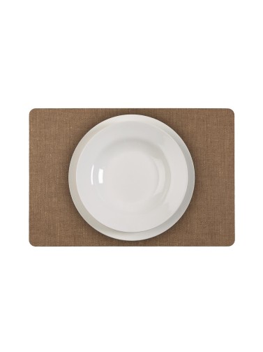PLACEMAT OR PLACEMAT MODEL ZYRA DARK BEIGE