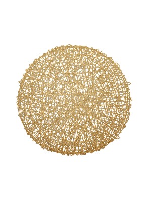 SALVAMANTEL O MANTEL INDIVIDUAL MODELO SFERA DORADO