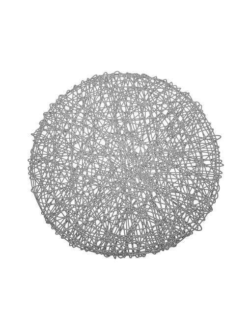 SILBERNES SFERA TISCHSET ODER TISCHSET MODELL
