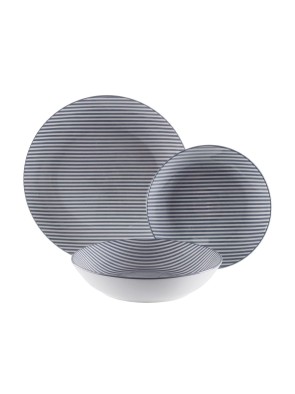 TRAZZO BLUE MODEL GESCHIRR 18-TEILIG