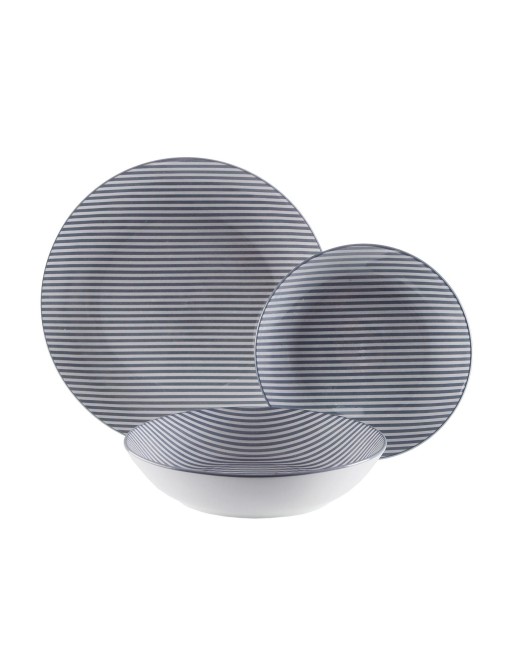 ART DE LA TABLE MODÈLE TRAZZO BLUE 18 PIÈCES ART DE LA TABLE MODÈLE TRAZZO BLUE 18 PIÈCES