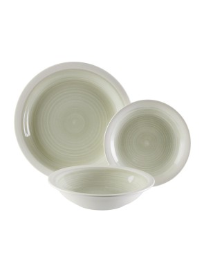 ORBIS GRAY MODEL TABLEWARE 18 PIECES