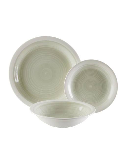 ART DE LA TABLE MODÈLE ORBIS GRIS 18 PIÈCES ART DE LA TABLE MODÈLE ORBIS GRIS 18 PIÈCES