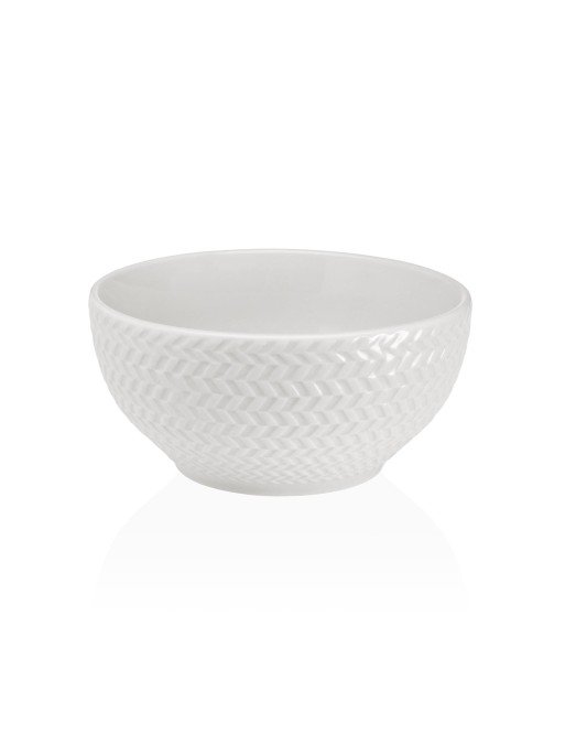 BOL MODÈLE RELIEF CHEVRON BLANC