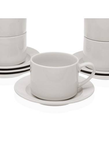 TASSE AVEC SOUCOUPE MODÈLE BLANC 280ML