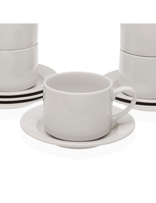 CUP WITH SAUCER MODEL WHITE 280ML