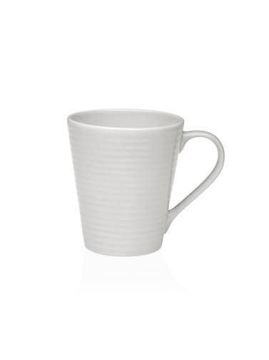 WHITE CIRCLES RELIEF MODÈLE MUG OU MUG 325ML