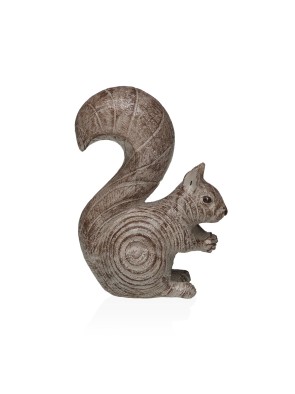 FIGURINE DÉCORATIVE ÉCUREUIL MODÈLE 13x17.5CM