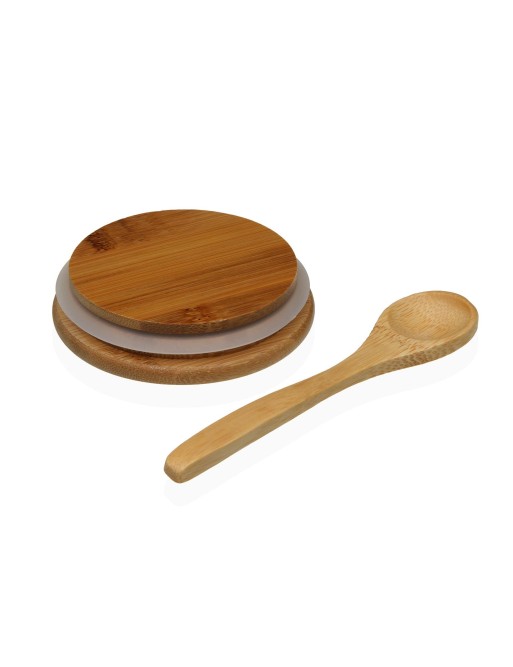 BOTE DE VIDRIO BOROSILICATO CON CUCHARA 400ML BOTE DE VIDRIO BOROSILICATO CON CUCHARA 400ML