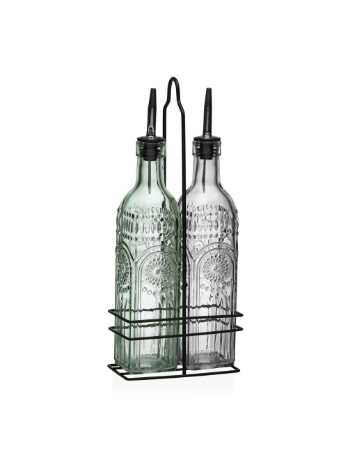 SET DE BOUTEILLE D’HUILE - BURETTE EN VERRE 500ML