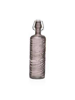 BOUTEILLE EN VERRE GRIS PUR MODÈLE 1000ML