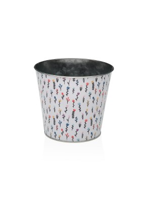 POT DE FLEURS MÉTALLIQUE MODÈLE 11,6 CM