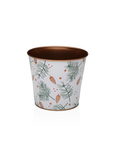 MACETA METALICA MODELO PINEA S