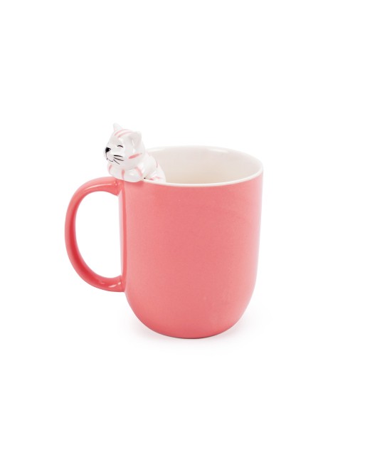 CAT PINK BECHER ODER FRÜHSTÜCKSBECHER