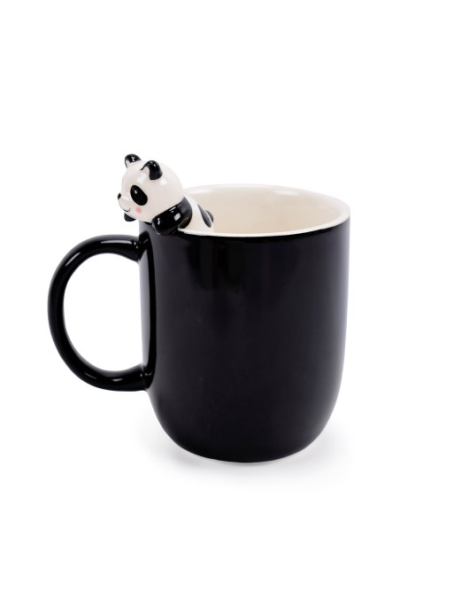 BLACK PANDA MUG OR BREAKFAST MUG