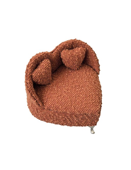 ROTE FARBE SCHMUCKSCHATULLE SOFA SILHOUETTE MODELL