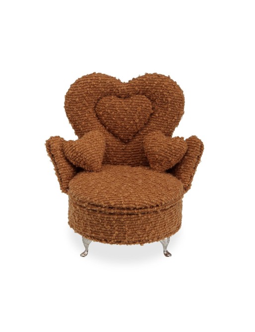 SENFFARBENE SCHMUCKSCHATULLE HERZ SILHOUETTE MODELL