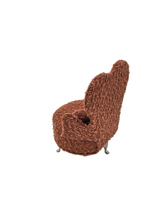 BOÎTE À BIJOUX DE COULEUR ROUGE MODÈLE DE SILHOUETTE DE COEUR