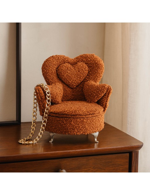 MUSTARD COLOR JEWELRY BOX HEART SILHOUETTE MODEL