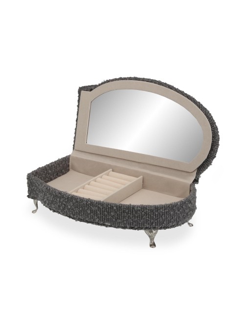 JOYERO COLOR GRIS OSCURO MODELO CHAISE