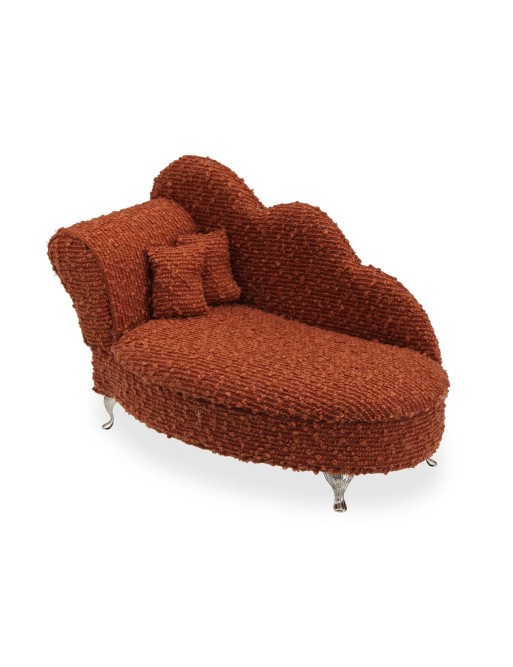 BOÎTE À BIJOUX DE COULEUR ROUGE MODÈLE DE CHAISE