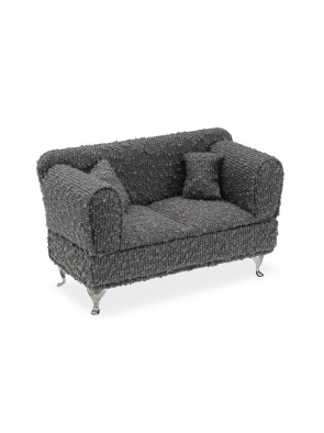 JOYERO COLOR GRIS OSCURO MODELO ESPEJO