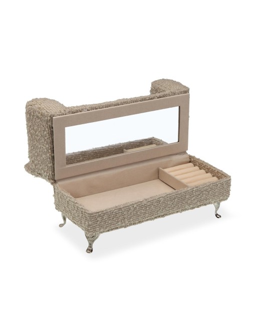 LIGHT GRAY JEWELRY BOX MIRROR MODEL LIGHT GRAY JEWELRY BOX MIRROR MODEL