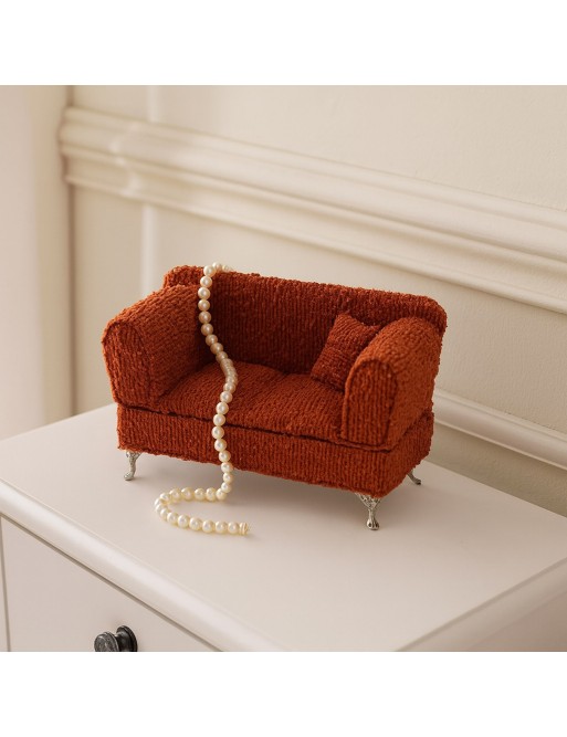 RED COLOR JEWELRY BOX MIRROR MODEL