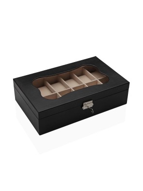 JEWELRY BOX FOR BLACK CLOCK WATCHES MODEL BLACK