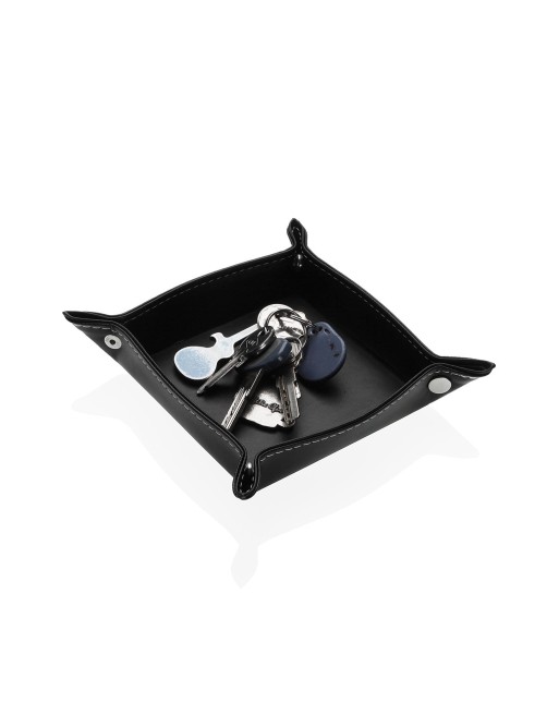 SCHWARZE TASCHE LEERER MODELL VIER SCHWARZE ECKEN