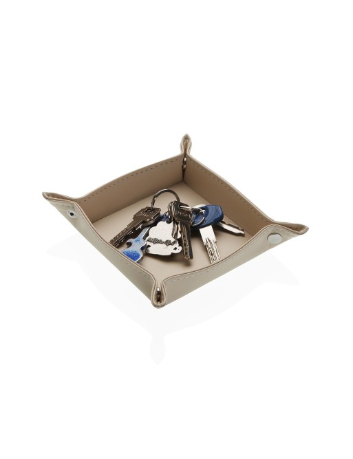 VACIABOLSILLOS COLOR BEIGE MODELO CUATRO ESQUINAS BEIGE