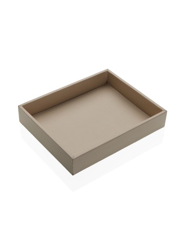 VACIABOLSILLOS COLOR BEIGE MODELO RECTANGULAR