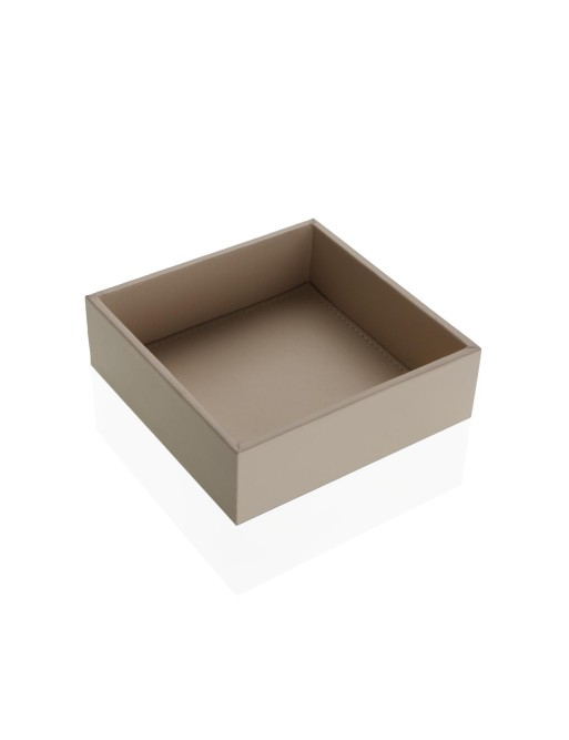 BEIGE QUADRATISCHE MODELLTASCHE LEERER