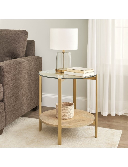 GLASS MODEL SIDE TABLE