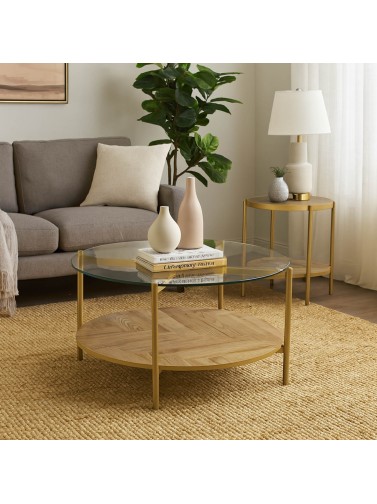 MODÈLE DE TABLE BASSE EN VERRE