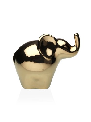 DECORATIVE CERAMIC FIGURE ELEPHANT MODEL 10.9 CM