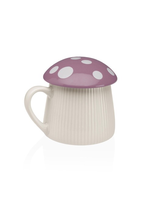 MUG WITH LID MODEL BOLETUS VIOLET