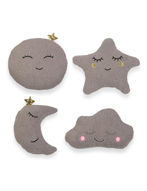 COUSSIN AVEC GARNISSAGE MODÈLE LUNITA