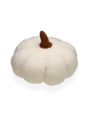 CUSHION WITH WHITE PUMPKIN FILLING L