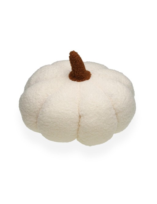CUSHION WITH WHITE PUMPKIN FILLING L