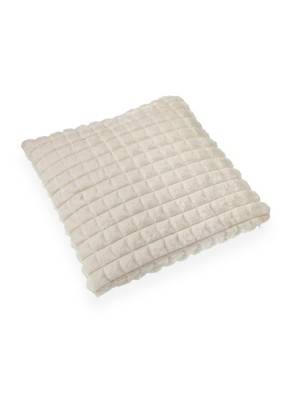 COJIN CON RELLENO MODELO CARISIA BLANCO 45x45