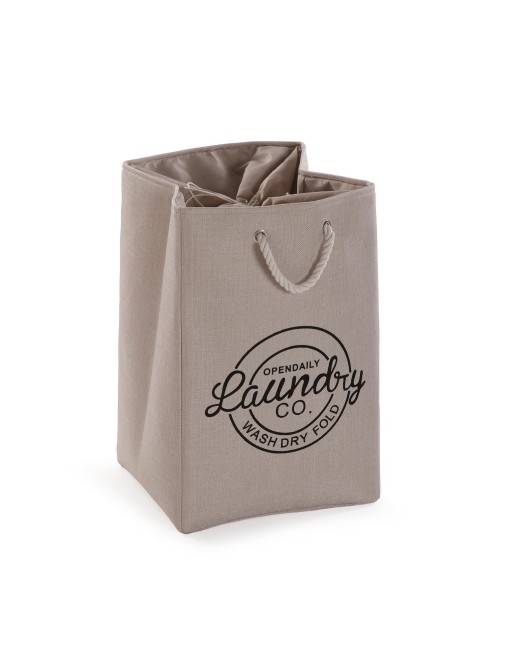 CESTA PARA LA ROPA SUCIA MODELO WASH CREMA CESTA PARA LA ROPA SUCIA MODELO WASH CREMA