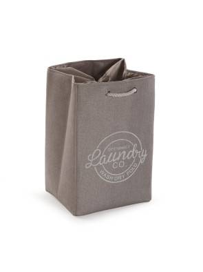 CESTA PARA LA ROPA SUCIA MODELO WASH GRIS