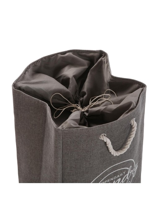 CESTA PARA LA ROPA SUCIA MODELO WASH GRIS OSCURO CESTA PARA LA ROPA SUCIA MODELO WASH GRIS OSCURO